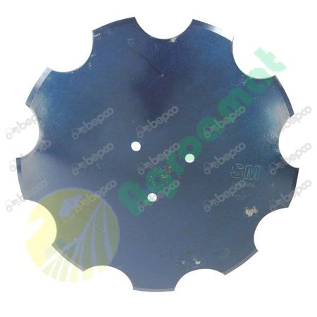 DISC SERRATED 46 x 6 WITH 3 HOLES Ø 12.5