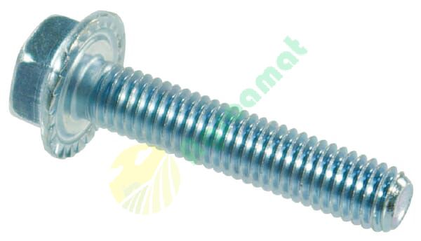 Șurub cap hexagonal cu flanșă M8x1,25x12mm oțel placat cu zinc grupa 10.9 Kramp