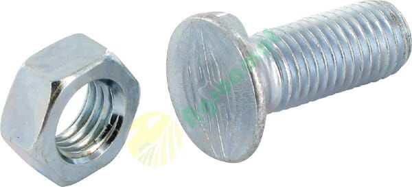 Șurub plug cu umeri și piuliță M11x30mm TF2E