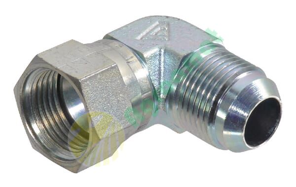 Racord cot 90° KOU tată/mamă 9/16" JIC 90°