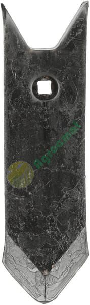 Brăzdar cultivator 290x80x15mm curbat 1 orificiu potrivit pentru Köckerling