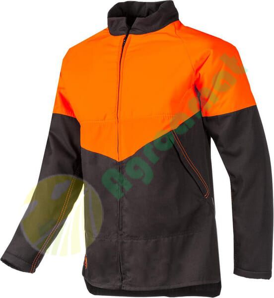 Jachetă protecție motofierăstrău portocalie/gri 3XL BasePro SIP