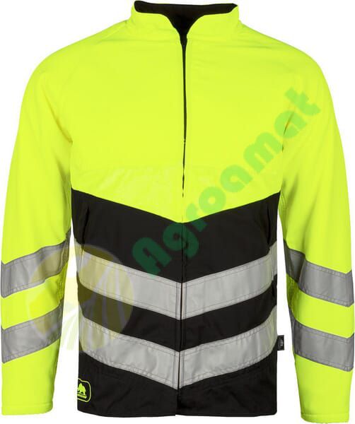 Jachetă protecție motofierăstrău reflectorizantă Hi-vis galbenă/neagră M BasePro SIP