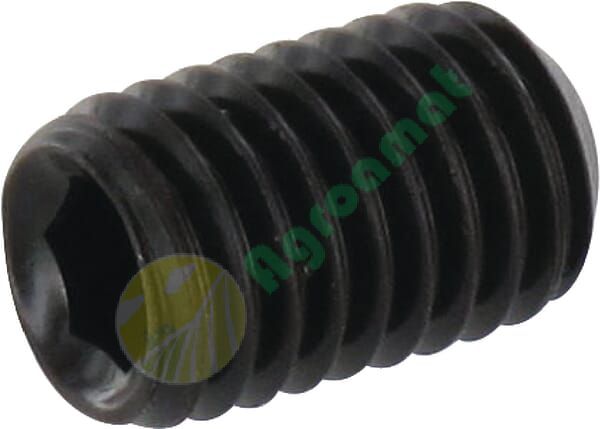 Știft filetat orificiu hexagonal cu vârf cupă DIN916 M10x1,5x16mm oțel brunat grupa 45H 25 buc. Kramp