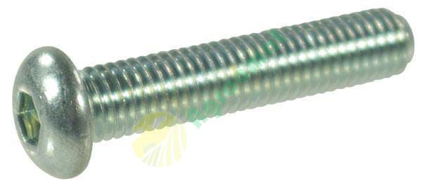 Șurub cap bombat orificiu hexagonal ISO7380 M6x1x16mm oțel placat cu zinc grupa 10.9 Kramp