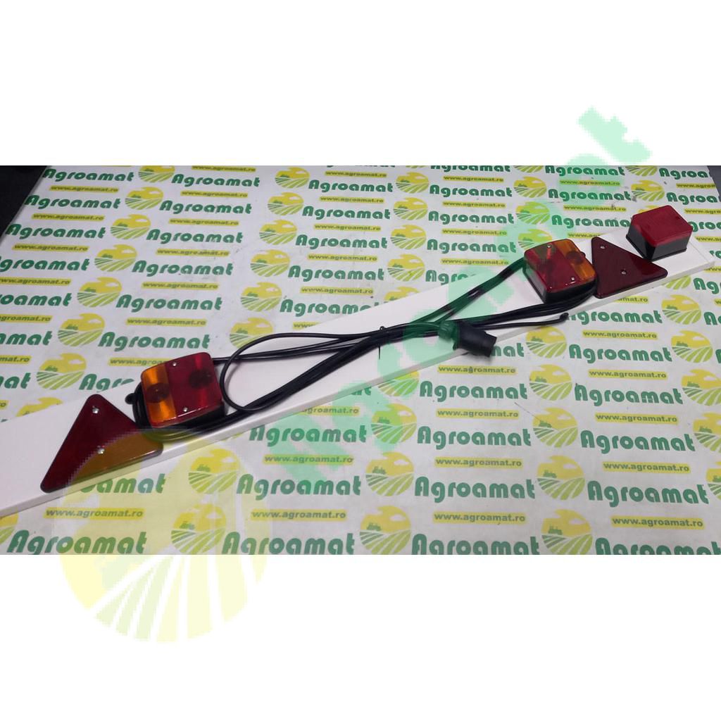 Bara Remorca cu Lampi + Lampa Ceata, Cablu 6m, Fisa 7 Pini