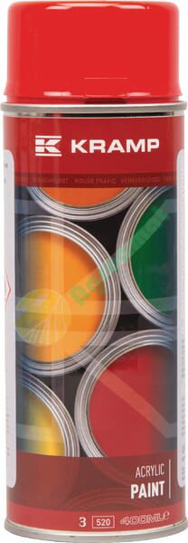 Spray vopsea roșie trafic RAL 3020 400ml