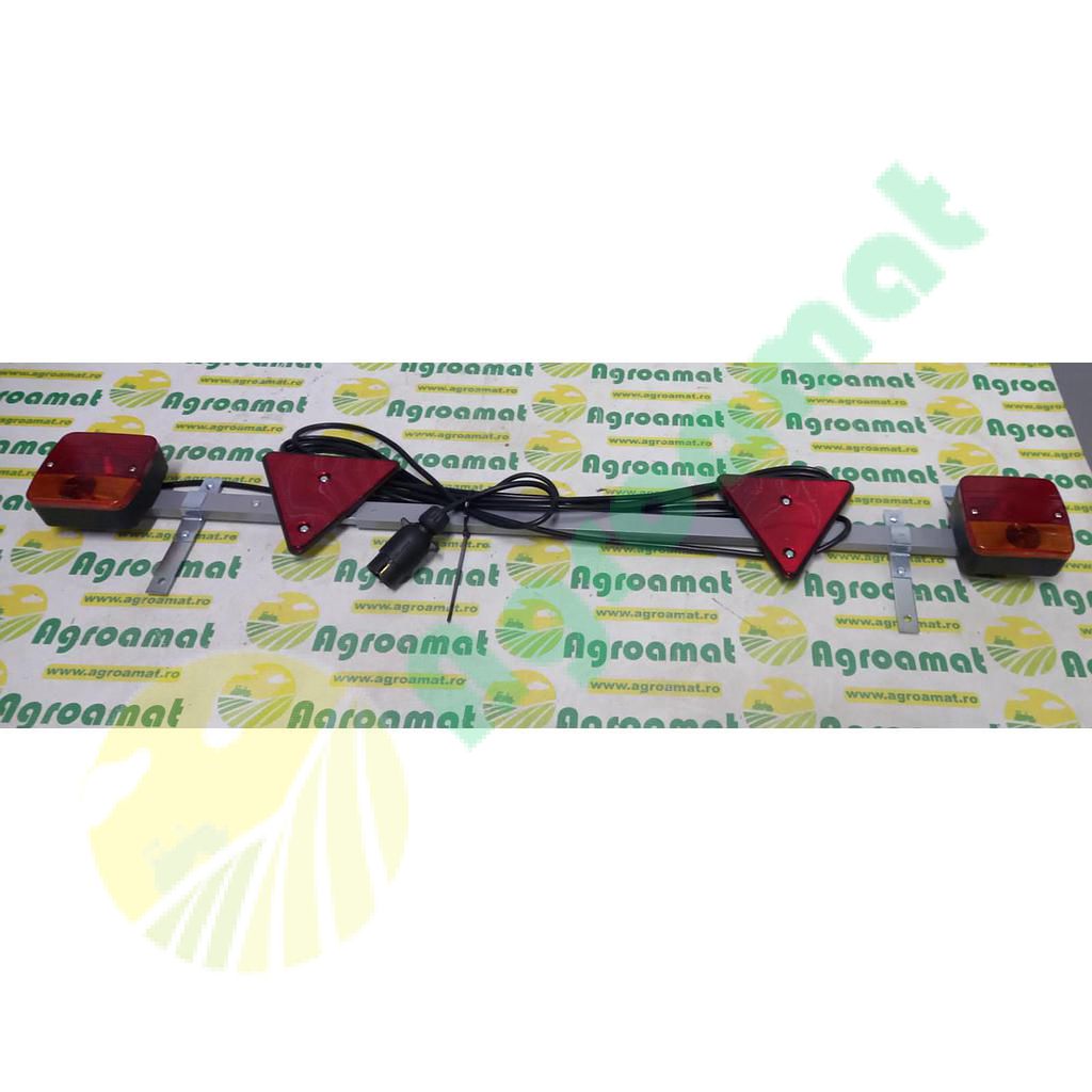 Bara Remorca Ajustabila 1-1,6m cu Lampi, Cablu 2,5-7,5m