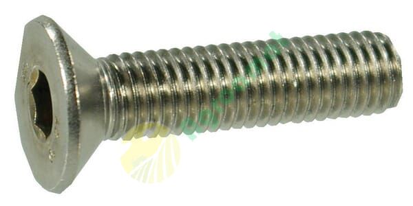 Șurub cap înecat orificiu hexagonal DIN7991 M12x1,75x50mm filet 50mm oțel inoxidabil A2 25 buc. Kramp