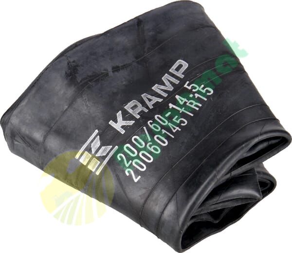 Cameră anvelopă pentru jantă diametru 14.5" 200/60-14.5 cu valvă dreaptă TR15 Kramp