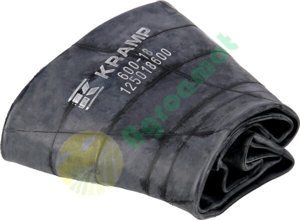 Cameră anvelopă pentru jantă diametru 18" 600-18 cu valvă dreaptă TR15 Kramp