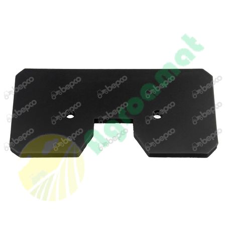 RUBBER PADDLE L 200 X 100 MM - DEPTH FOR CHAIN 40 X 40 MM