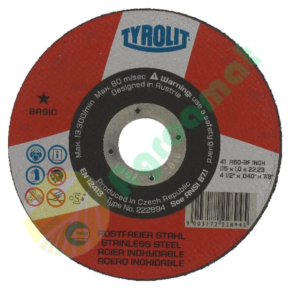 Disc de tăiere Basic 115x1,0x22,23