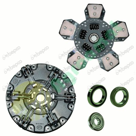 CLUTCH KIT WITH BEARINGS Ø 280/300 DRI.CERA SPRINGS 10 Z - PTO CERA RIGID 22 Z