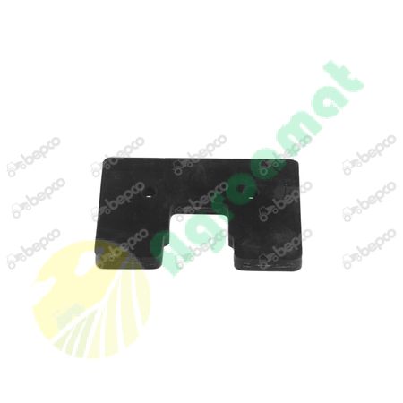 RUBBER PADDLE L 116 X 76 MM - HOLE 9 - E X CISION 33 X 40 MM