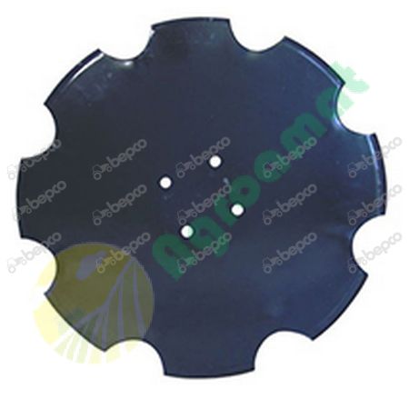 DISC SERRATED 510 x 4 WITH 4 HOLES Ø 13