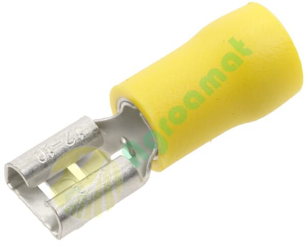 Lamă mamă de capăt, roșie, 4,6-6mm² 6,4x0,8mm (50 buc.), Kramp