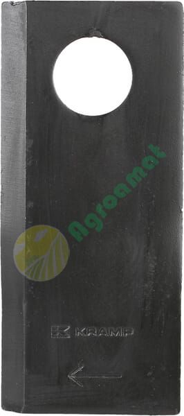 Lamă cositoare dreapta 112x49x4mm orificiu 21mm pachet 25 buc. potrivită pentru Pöttinger