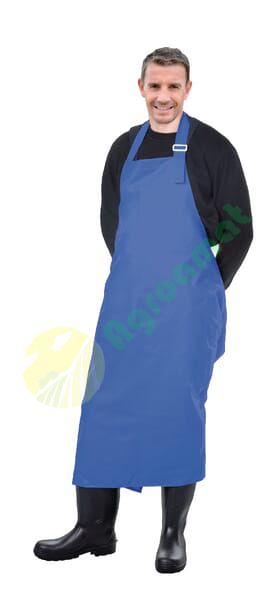 Șorț pentru muls albastru Farma