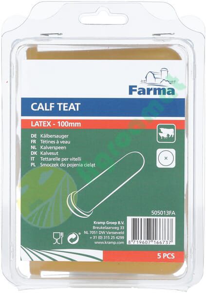 Tetină hrănire viței Super orificiu x bej 5 buc.