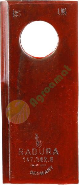 Lamă cositoare dreapta 94x40x3mm orificiu 19mm pachet 25 buc. potrivită pentru Krone