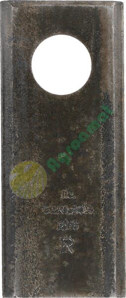Lamă cositoare stânga/dreapta 94x40x3mm orificiu 19mm pachet 18 buc. potrivită pentru Gerlach