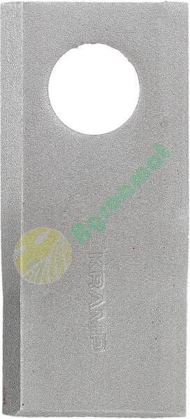 Lamă cositoare dreapta 88x40x3mm orificiu 19mm pachet 25 buc. potrivită pentru Welger
