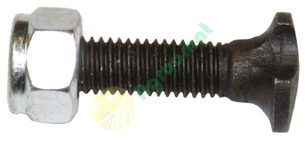 Șurub cap T cu piuliță M10x45mm